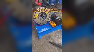 12–24V Taşınabilir Hidrolik Hortum Sıkma Makinesinin Gösterimi
