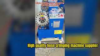 Yüksek kaliteli hortum sıkma makinesi tedarikçisi