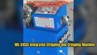 MS-51CGS Entegre Sıyırma ve Sıkma Makinesi