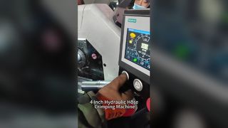 P140 hidrolik hortum sıkma makinesi