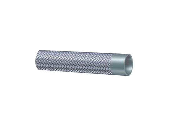 Hydraulic Rubber Reinforced Hose Pipe PTFE Resin Ture Bore Stainless Steel Braid